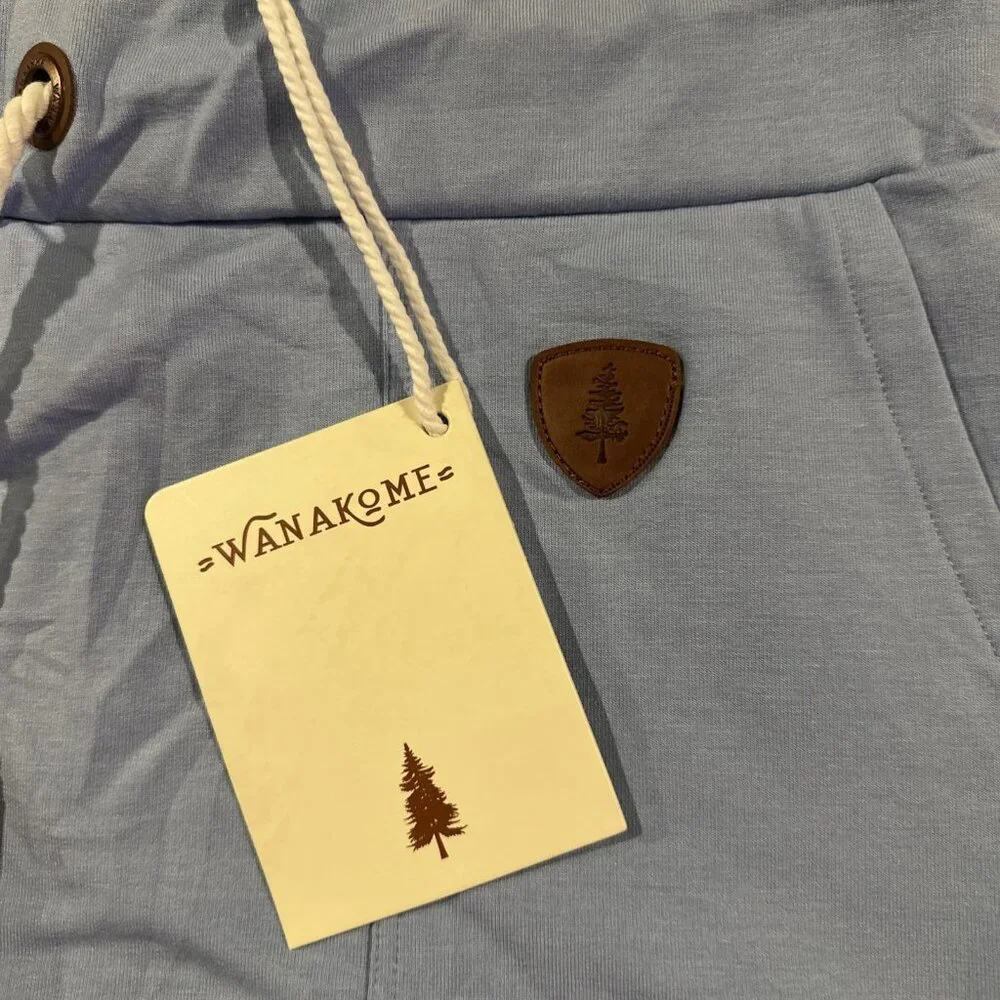 Wanakome womens blue pull on hiking skirt L NWT cabin - Picture 3 of 10